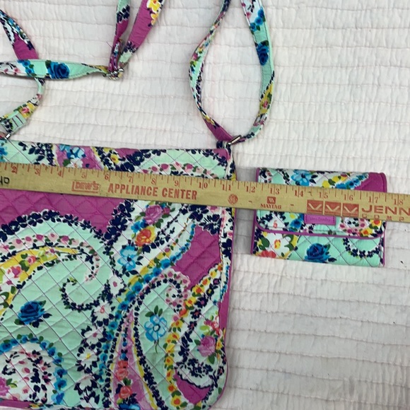 Vera Bradley Triple Zip Crossbody and Wallet - Picture 13 of 16